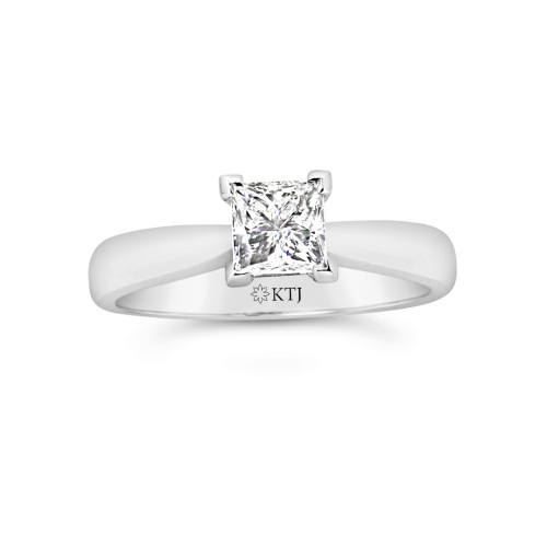 Princess Cut Solitaire Ring