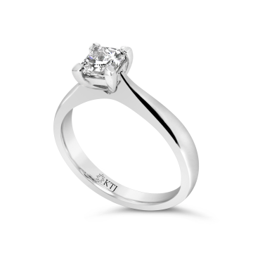 Princess Cut Solitaire Ring