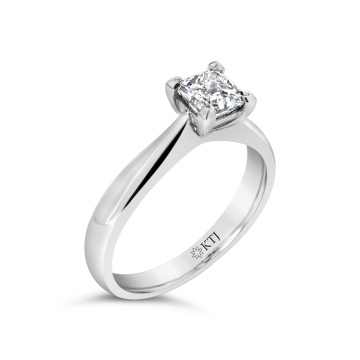 Princess Cut Solitaire Ring