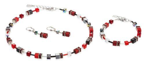 Geo Cube Red Bracelet