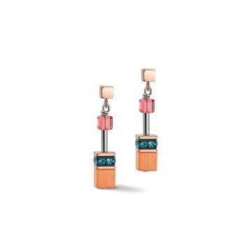 Geo Cube Iconic Multicolour Earrings