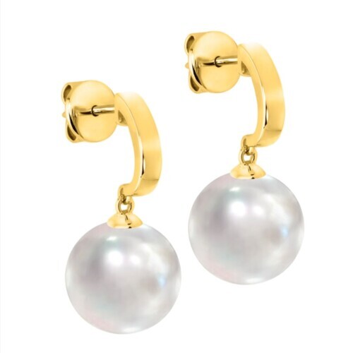 South Sea Pearl Drop Earrings