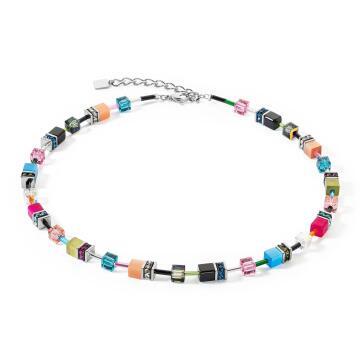 GeoCube Hyper Bright Multicoloured Necklace