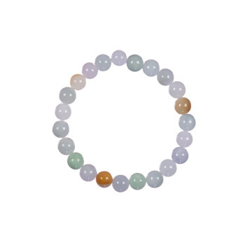 Multi coloured Jade Bracelet