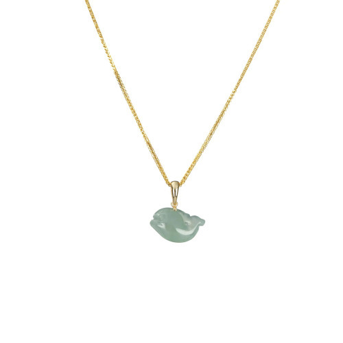 Dolphine Jade Pendant