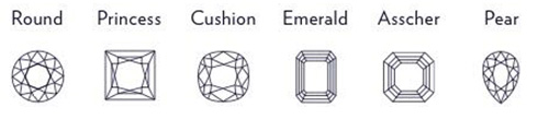 Common Diamond Shapes